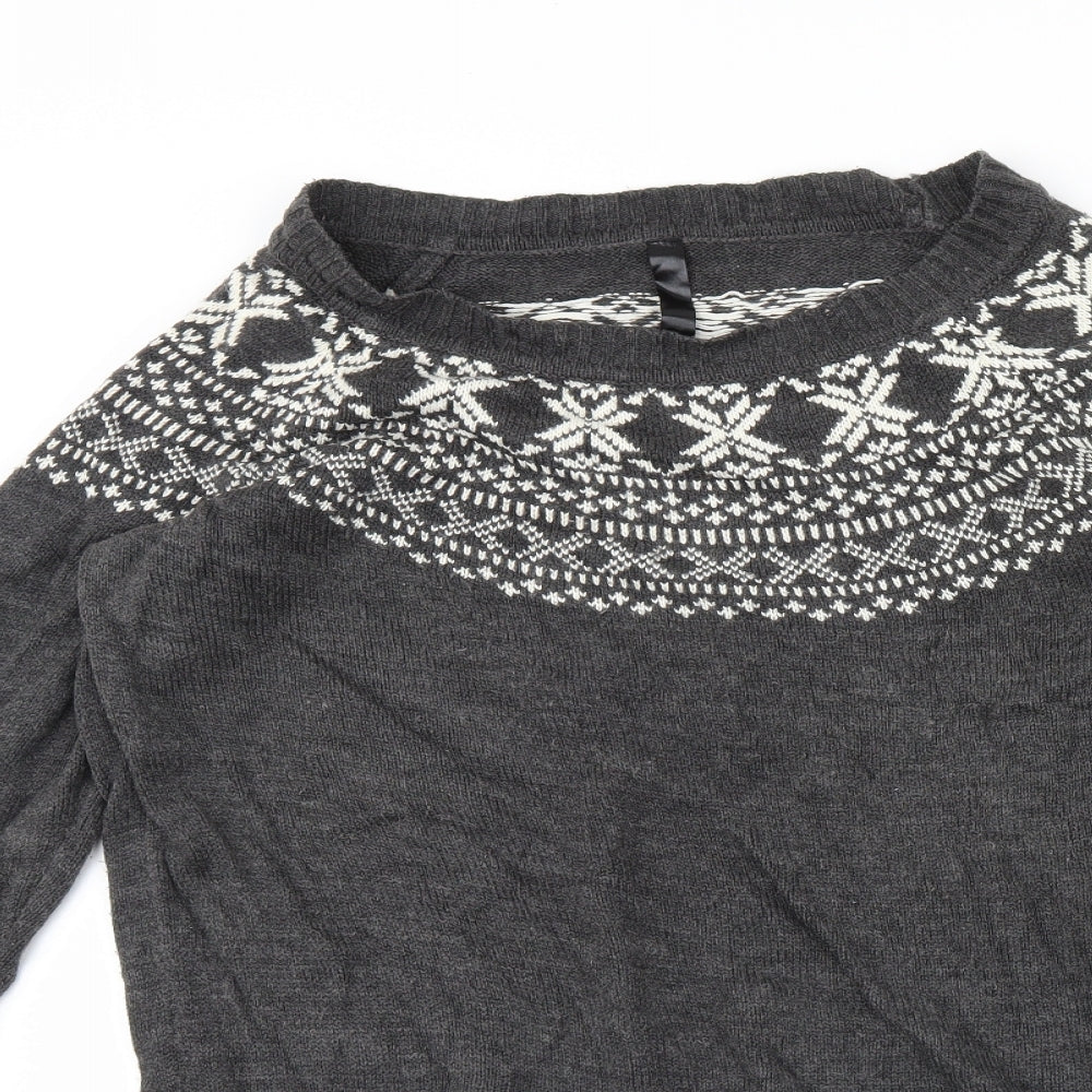 Preworn Womens Grey   Pullover Jumper Size 18