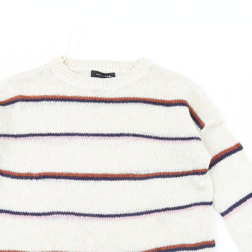New Look Womens Ivory   Pullover Jumper Size S