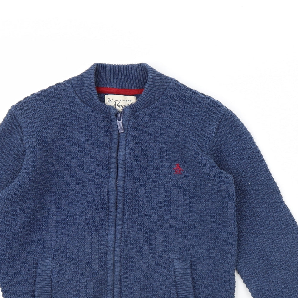 Penguin Boys Blue   Jacket  Size 12 Years