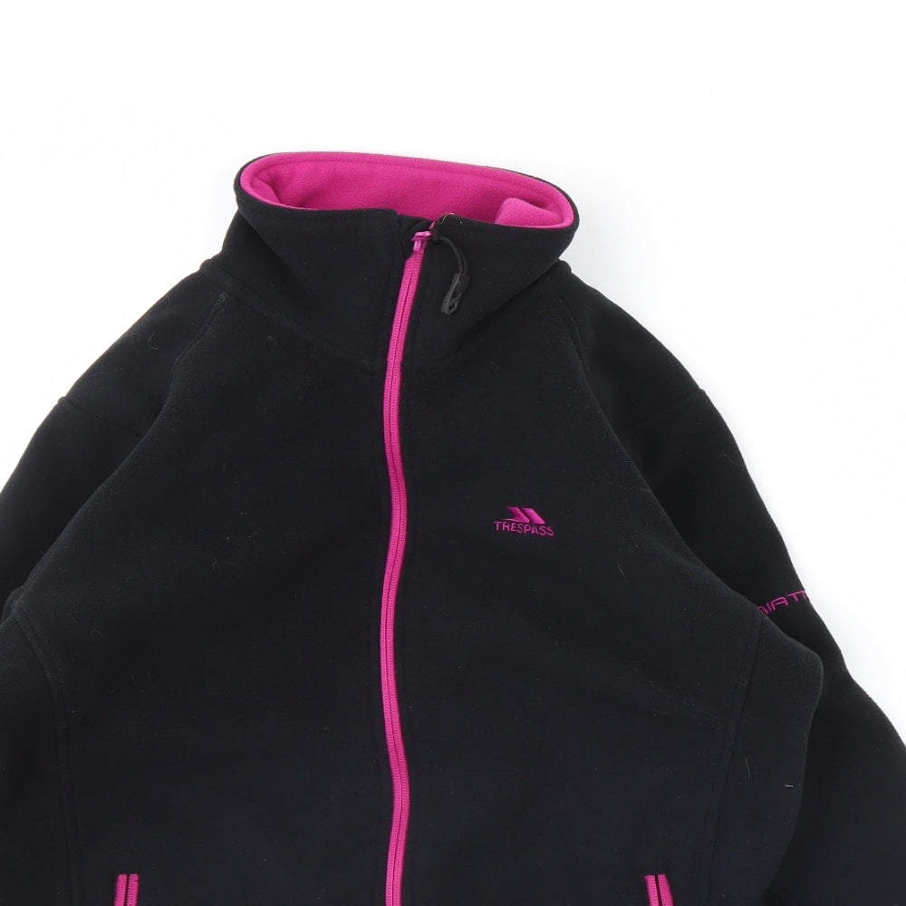 Trespass Womens Black  Fleece Jacket  Size S