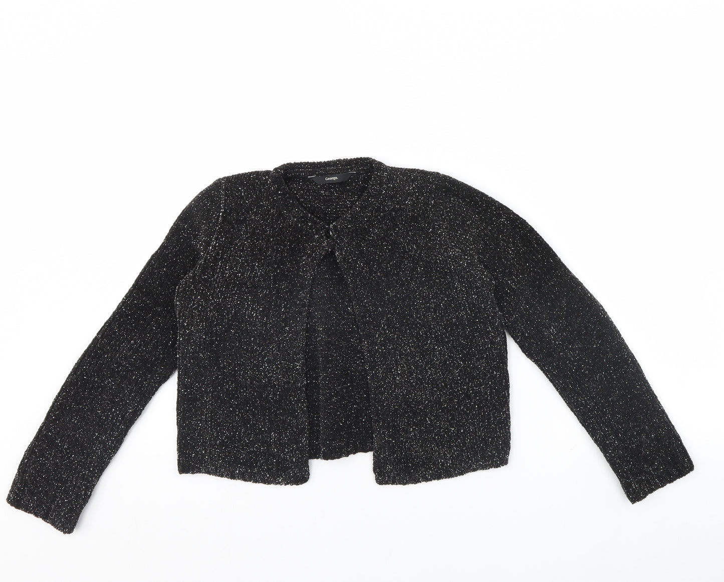 George Girls Black   Jacket  Size 9 Years