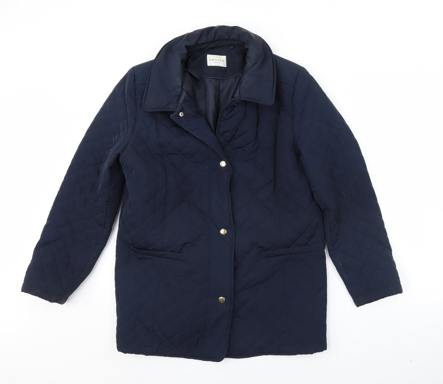 Eastex Womens Blue   Rain Coat Coat Size 12