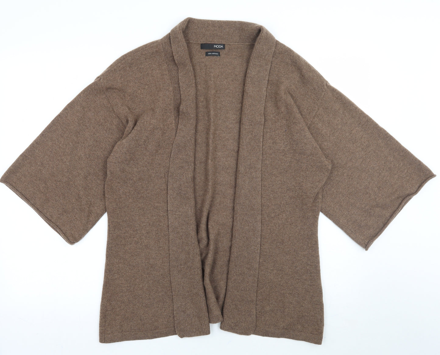 Moda Womens Brown   Cardigan Jumper Size 18
