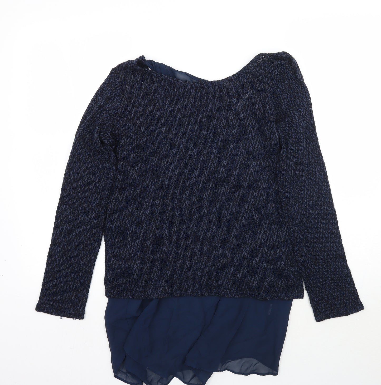 Green Envelope Womens Blue   Pullover Jumper Size L