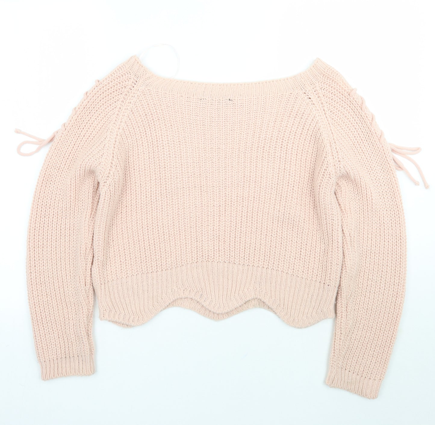 Quiz Womens Pink   Pullover Jumper Size M