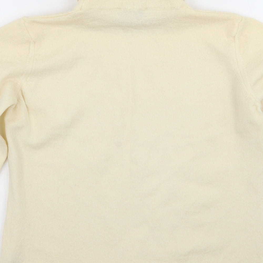 AnnaLaura Womens Ivory   Pullover Jumper Size M