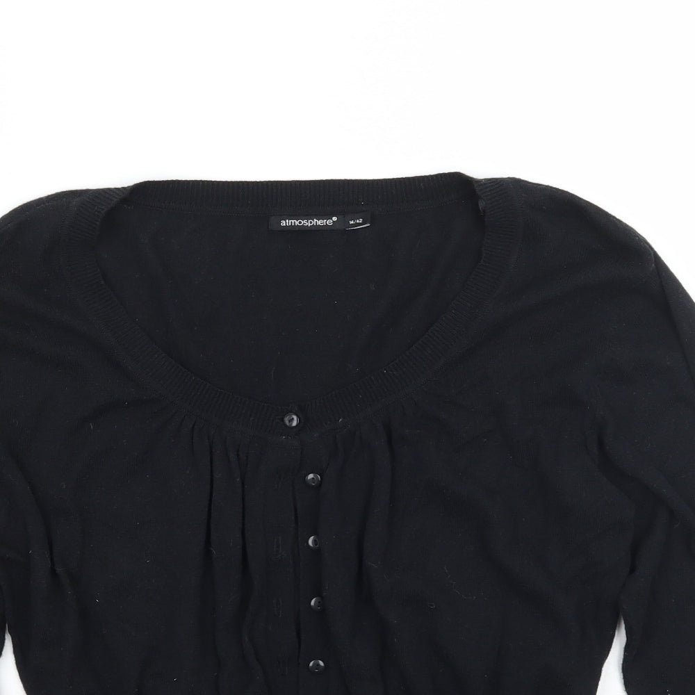 Primark Womens Black   Cardigan Jumper Size 14