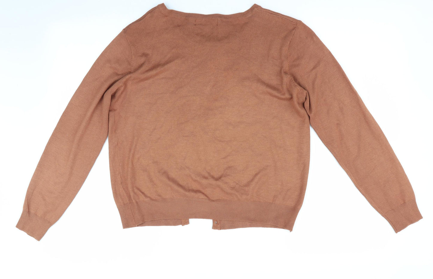 Atmosphere Womens Brown   Cardigan Jumper Size 14
