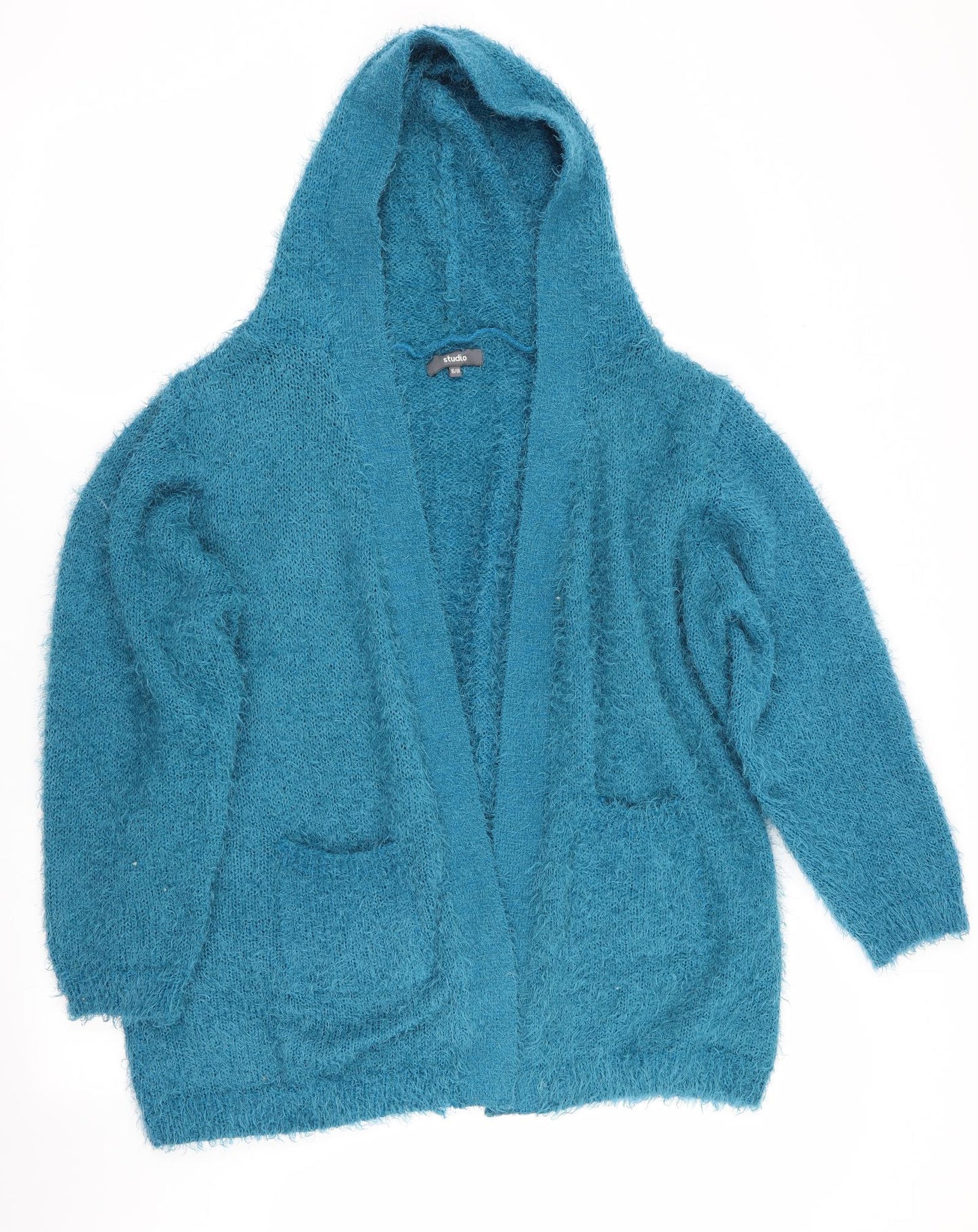Studio Womens Blue   Cardigan Jumper Size 16