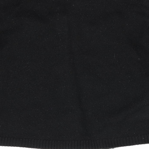 Primark Girls Black   Cardigan Jumper Size 4-5 Years