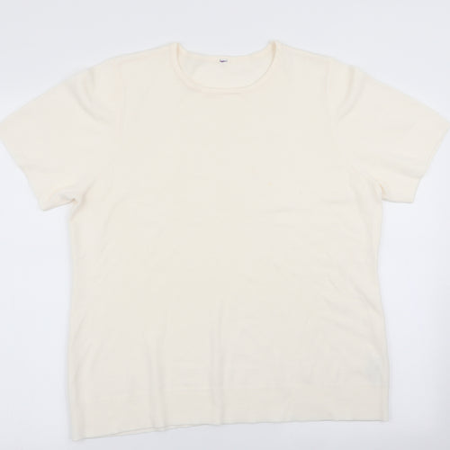 BHS Womens Ivory   Pullover Jumper Size 18