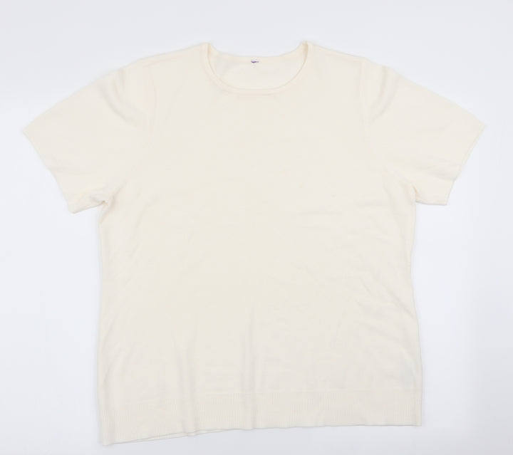 BHS Womens Ivory   Pullover Jumper Size 18