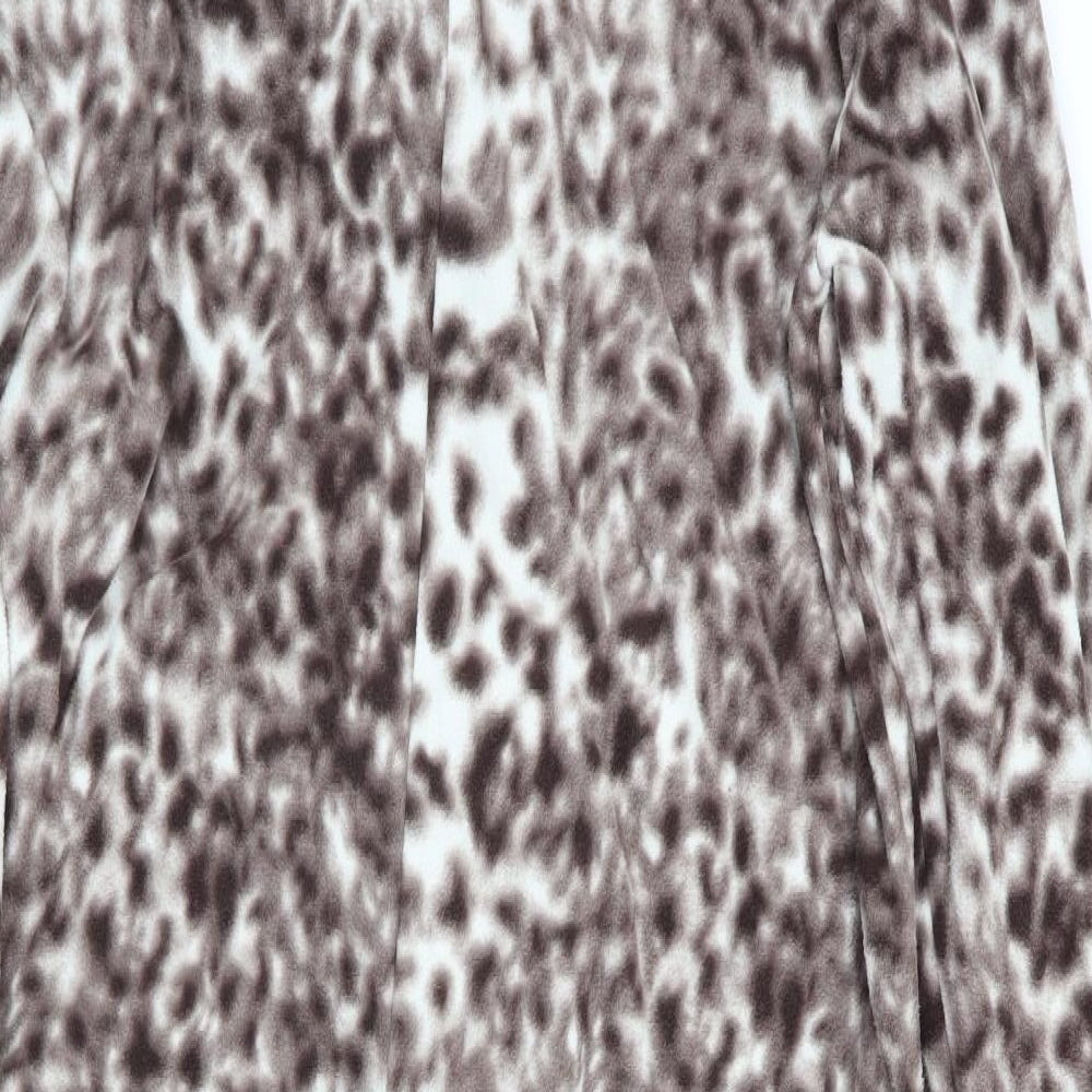 Avon Womens Brown Animal Print   One Piece Size 16