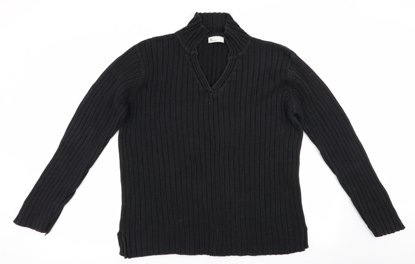 BHS Womens Black   Pullover Jumper Size 16