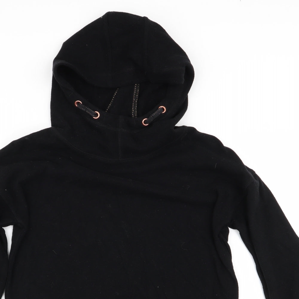 NEXT Girls Black   Pullover Hoodie Size 10 Years