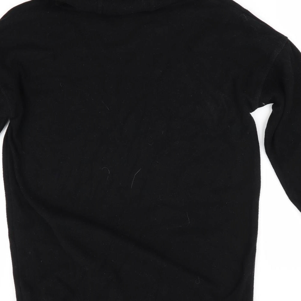 NEXT Girls Black   Pullover Hoodie Size 10 Years