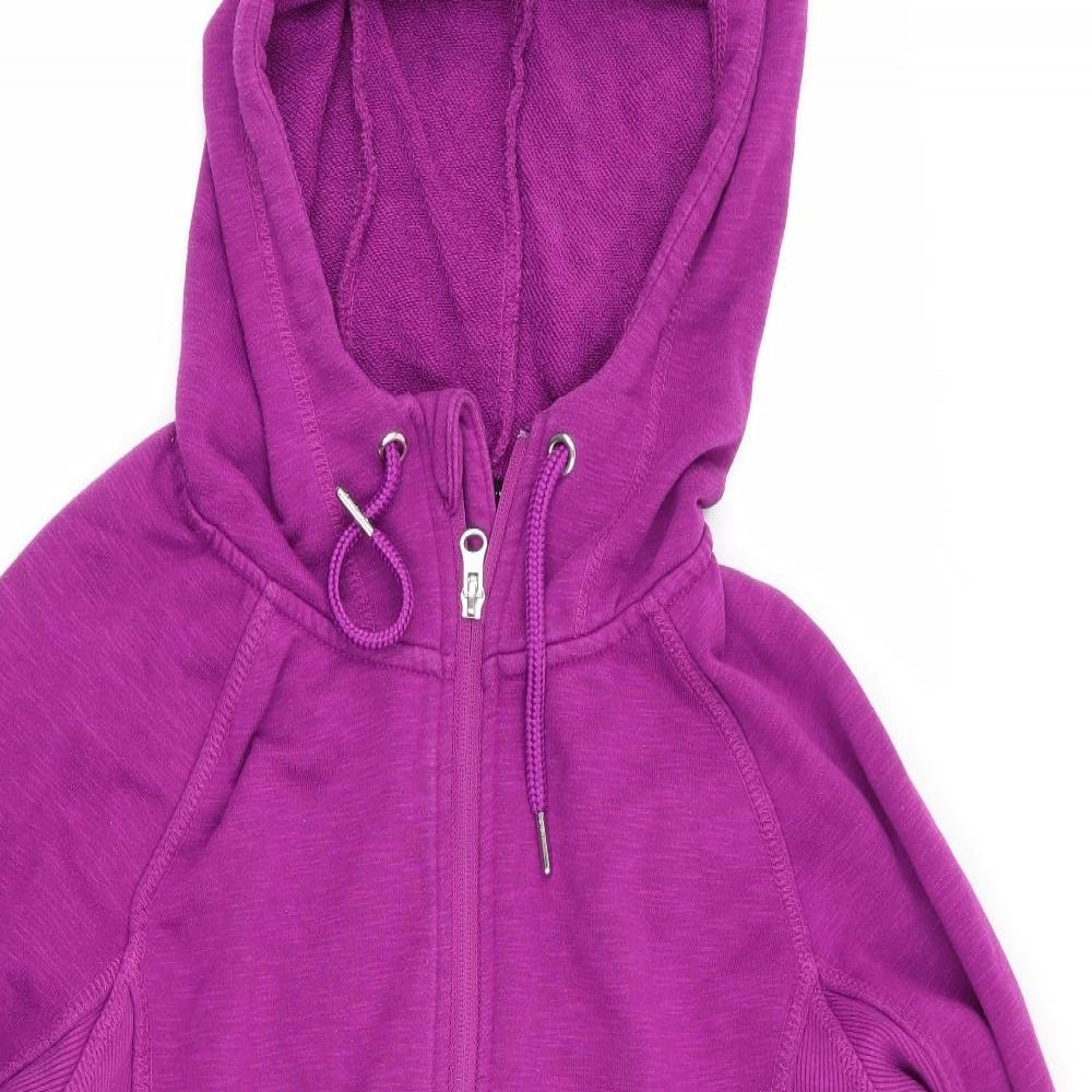 Florence and Fred Womens Purple   Full Zip Hoodie Size 14