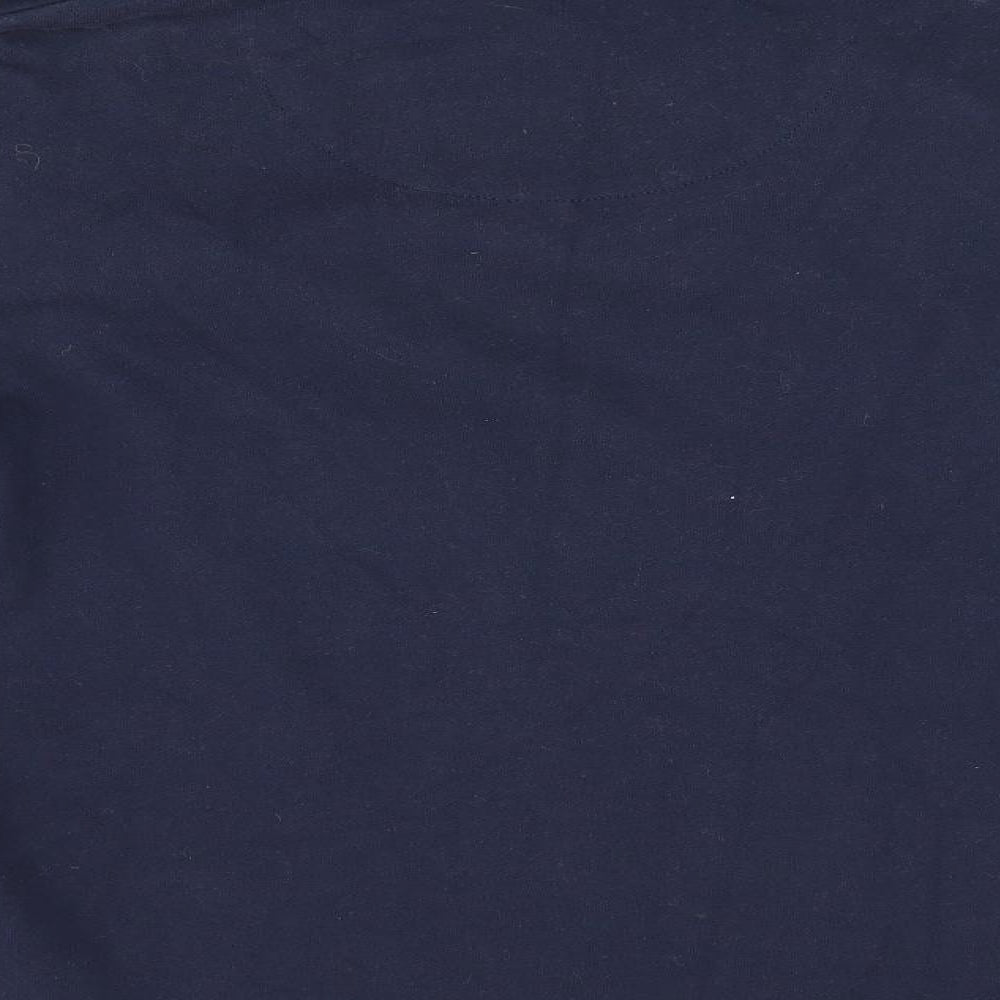 Per Una Womens Blue   Jacket  Size M  - Large Collar