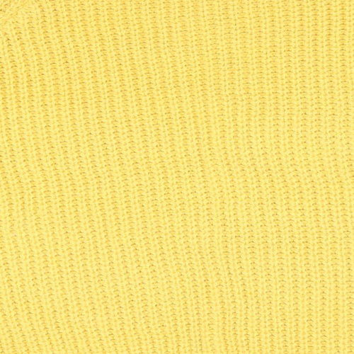 Marks and Spencer Womens Yellow   Pullover Jumper   - Chunky knit