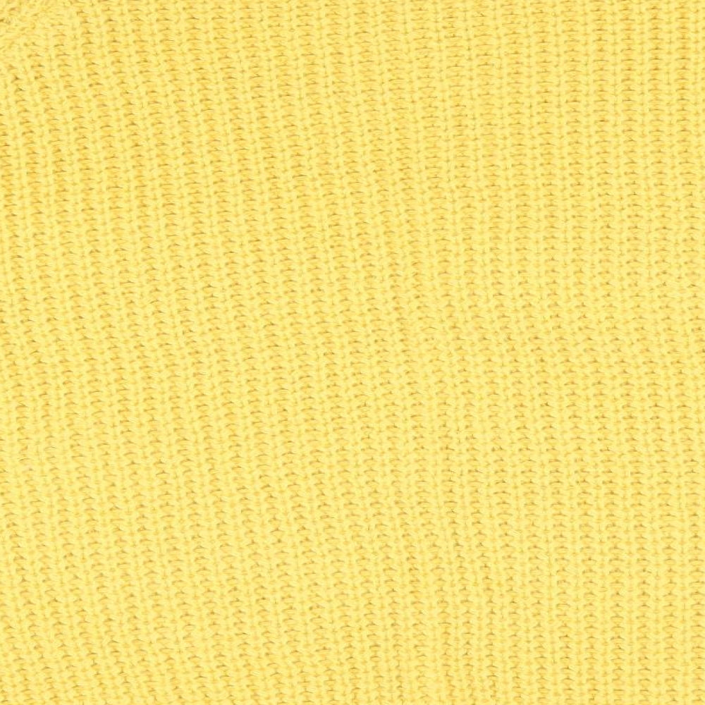 Marks and Spencer Womens Yellow   Pullover Jumper   - Chunky knit