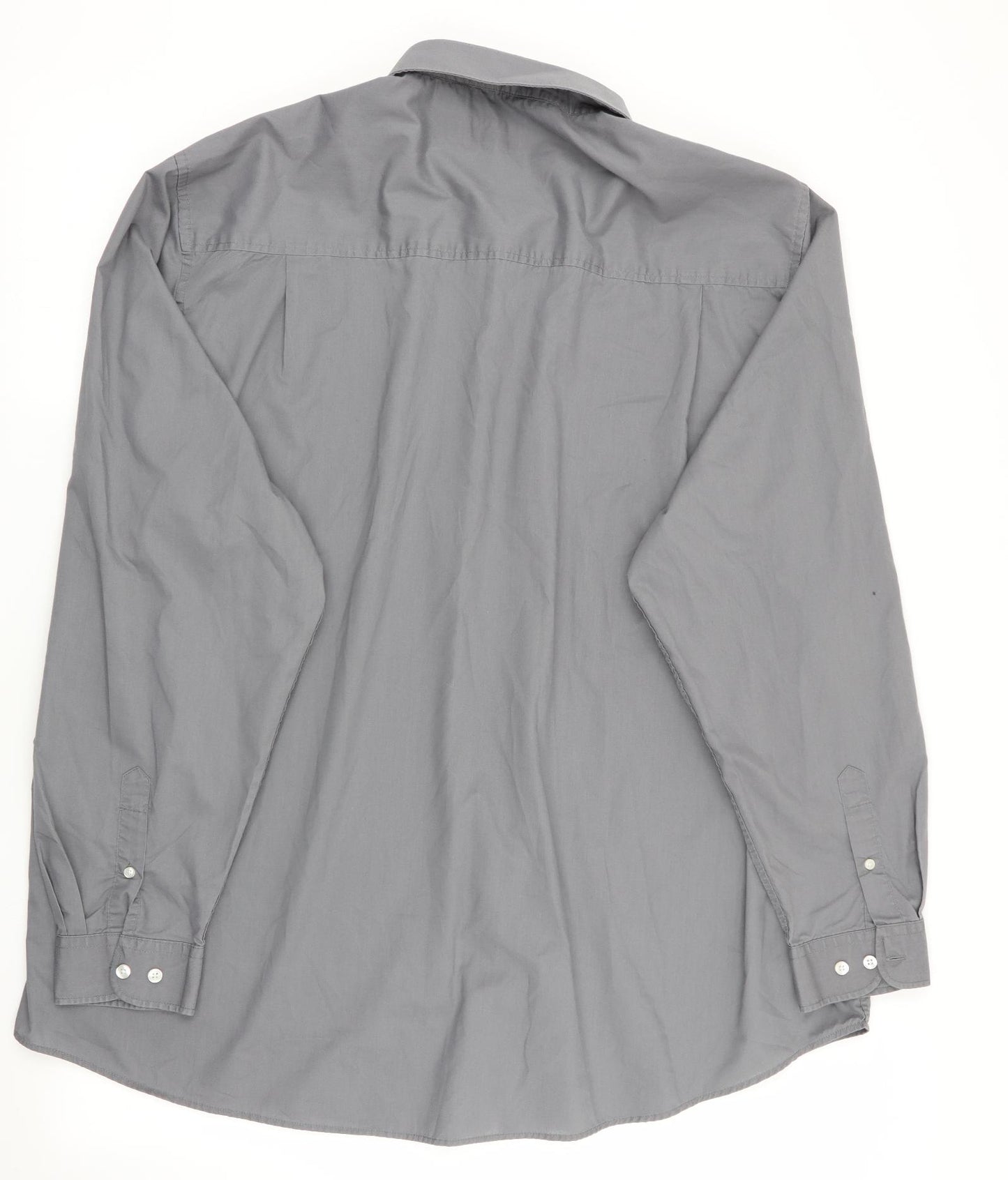 Jacamo Mens Grey    Button-Up