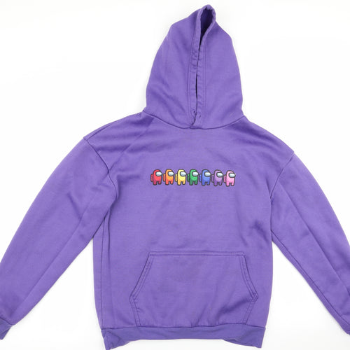 Preworn Womens Purple   Pullover Hoodie Size S