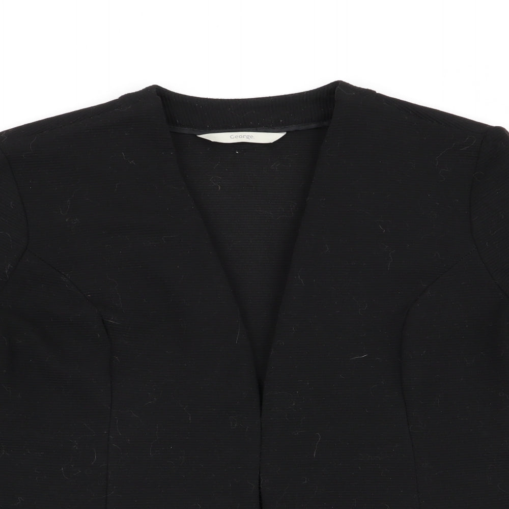 George Womens Black   Jacket  Size 10