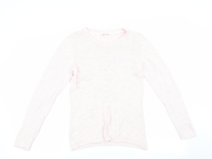CC Womens Pink Pullover Jumper Size S