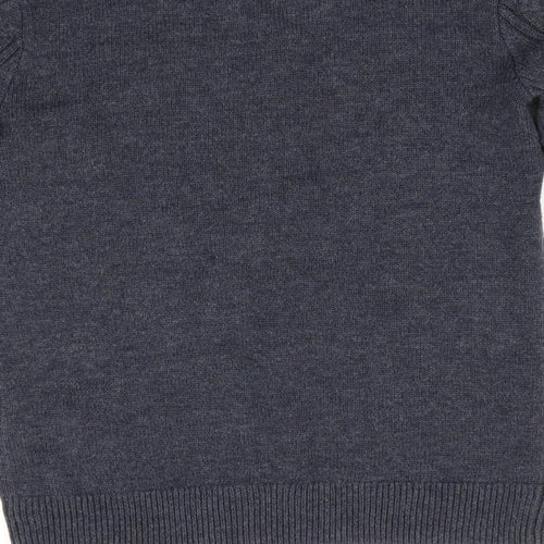 H&M Womens Blue   Pullover Jumper Size 4  - Cable knit