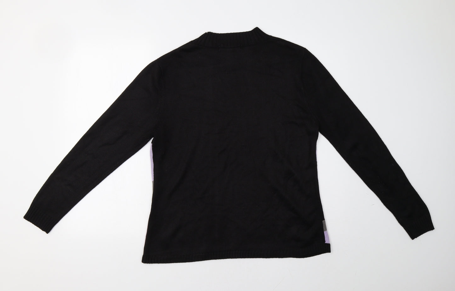Special Collection Womens Black   Pullover Jumper Size 14