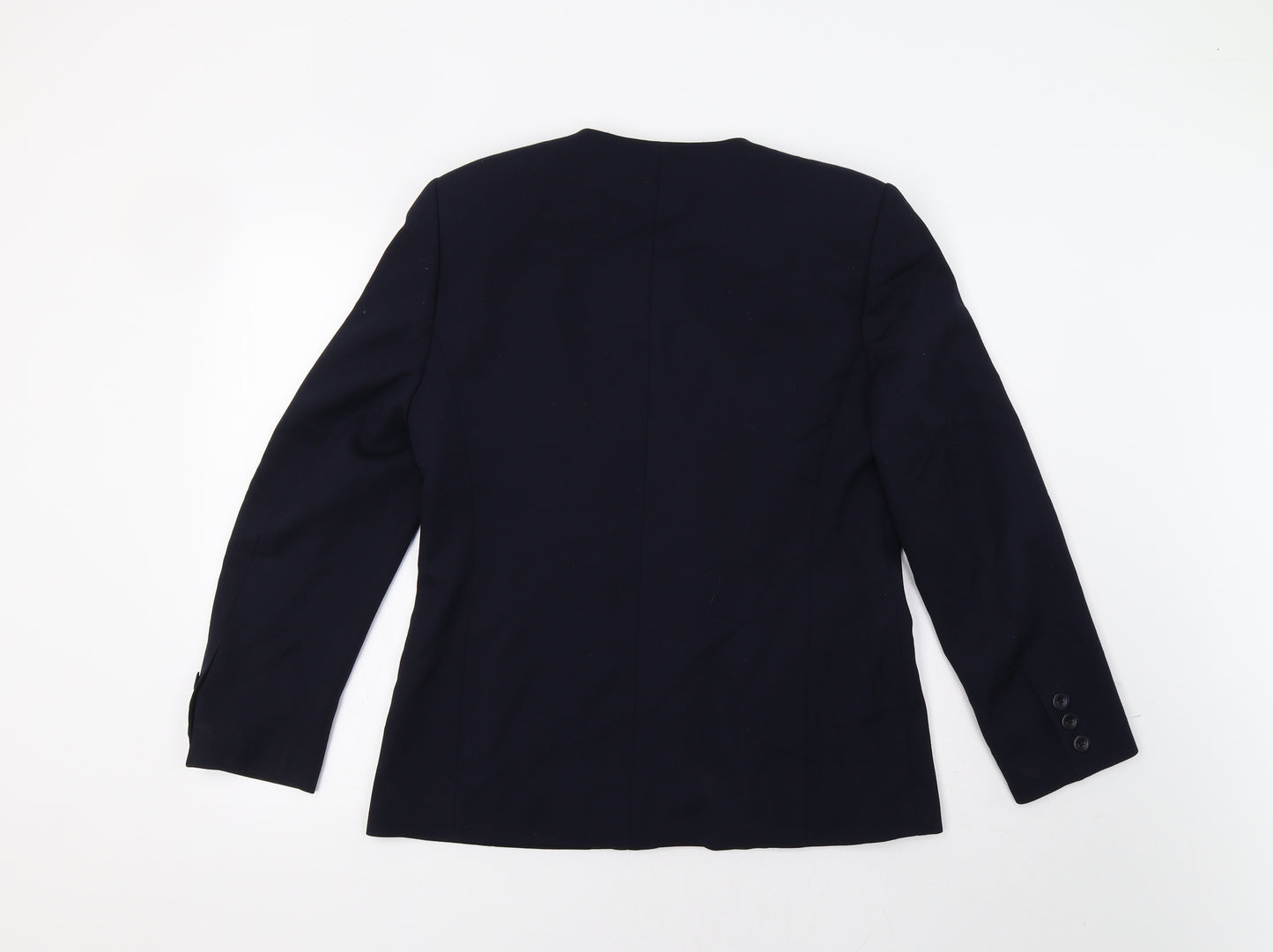 Bianca Womens Blue   Jacket Blazer Size 12