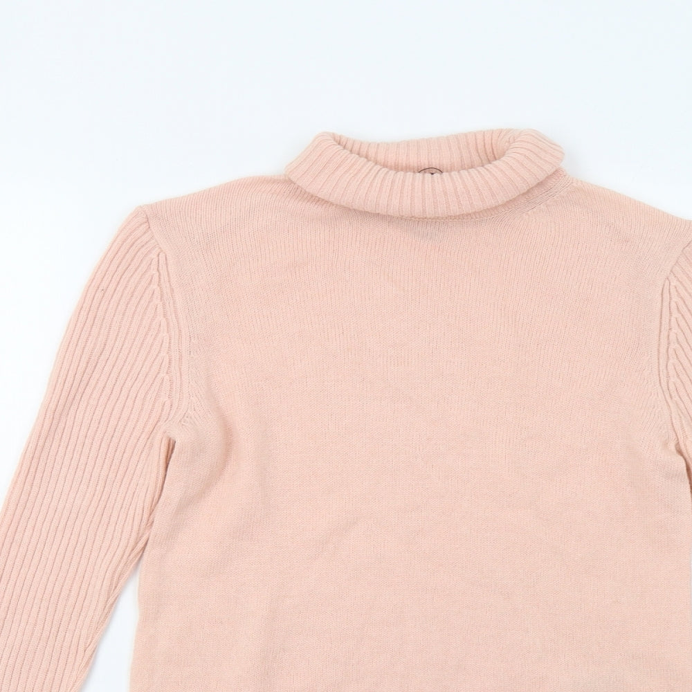 M&S Womens Pink   Pullover Jumper Size 8