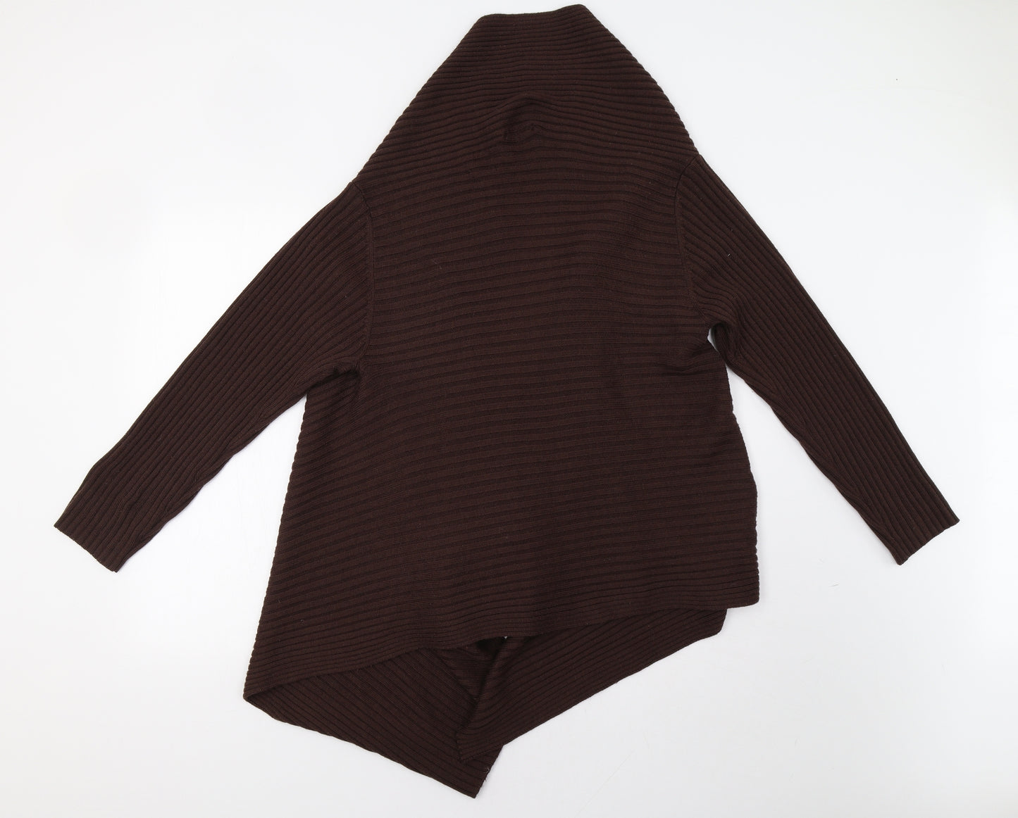 Berker Womens Brown   Overcoat Coatigan Size 16