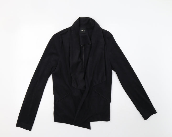 Oasis Womens Black Jacket Size 8