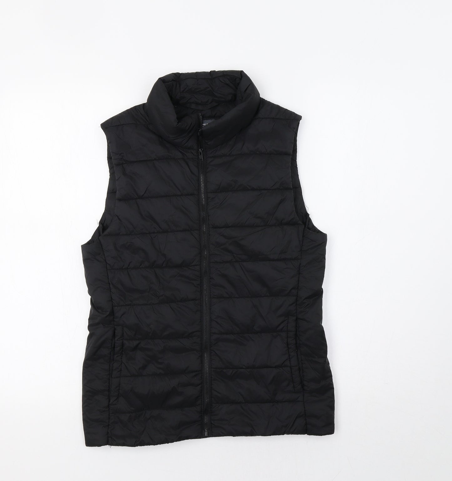 Cotton On Womens Black   Gilet Poncho Size 10
