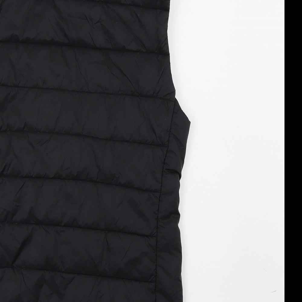 Cotton On Womens Black   Gilet Poncho Size 10