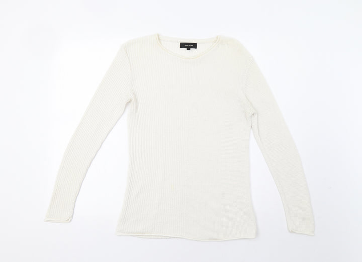 River Island Womens White   Pullover Jumper Size XS