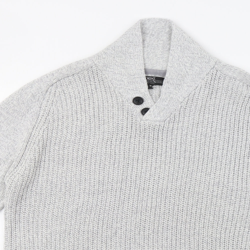 NEXT Mens Grey   Pullover Jumper Size L