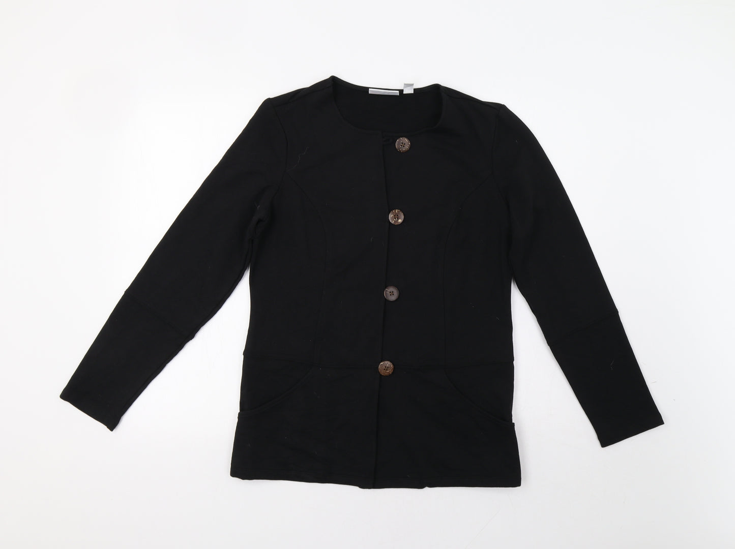 d&co Womens Black   Jacket Blazer Size XS