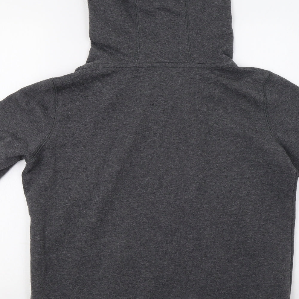 New Look Womens Grey   Full Zip Hoodie Size 10