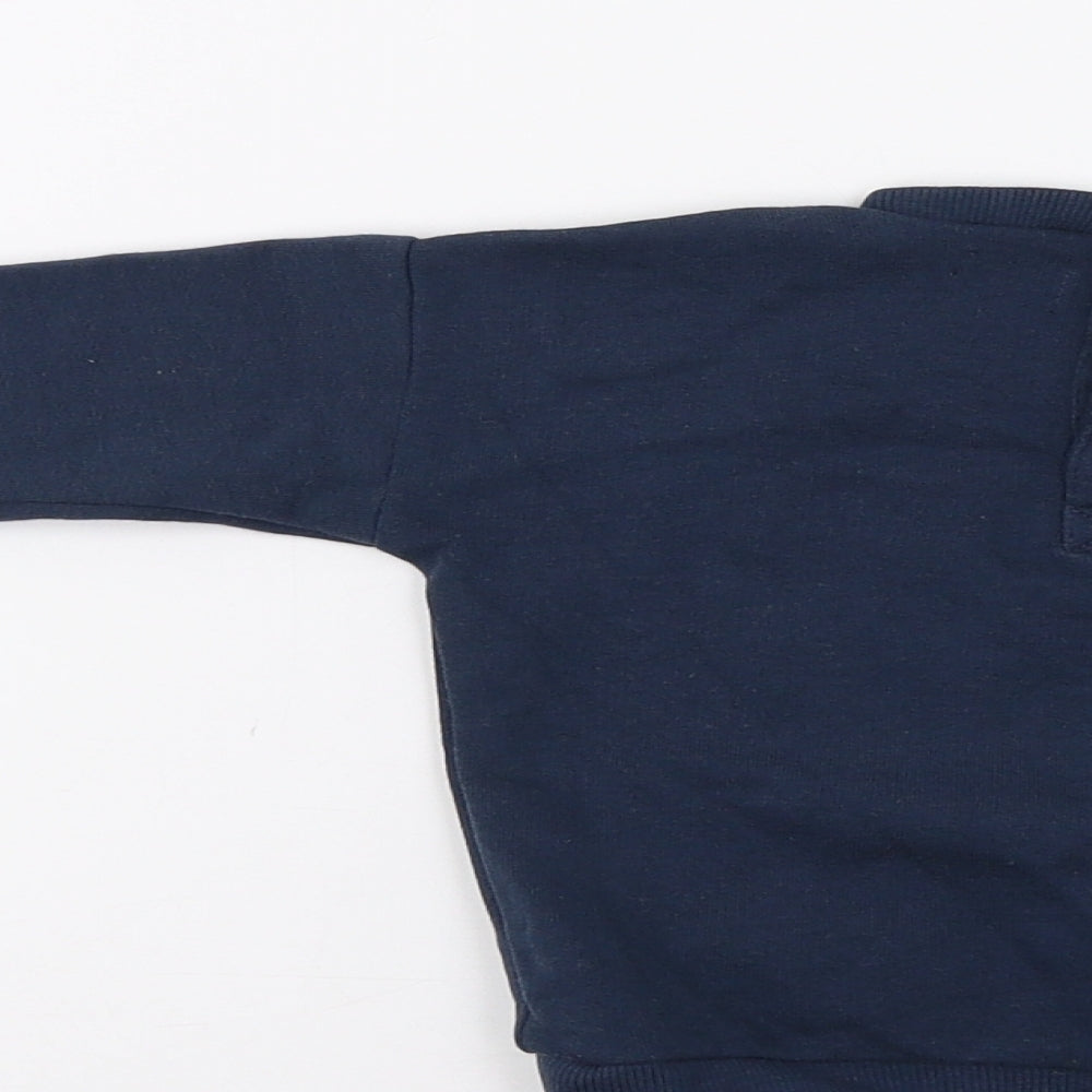La Redoute Baby Blue   Pullover Jumper Size 9-12 Months  - Tiger King