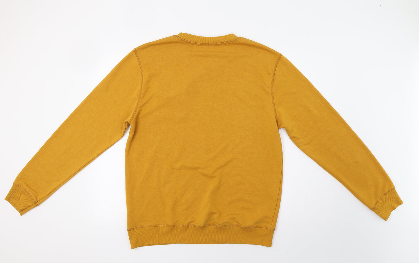 Primark Mens Yellow   Pullover Sweatshirt Size L