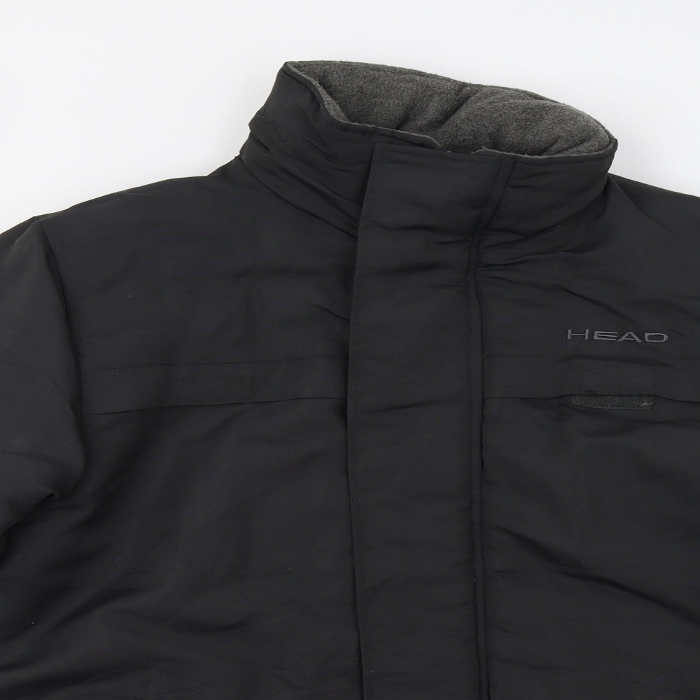 HEAD Mens Black   Puffer Jacket Jacket Size M