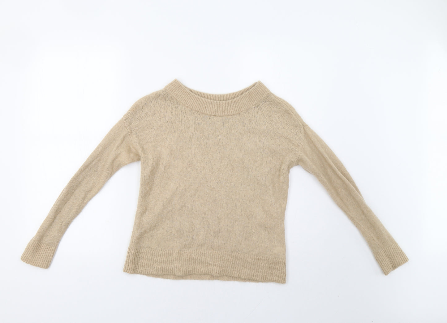 H&M Womens Beige   Pullover Jumper Size XS
