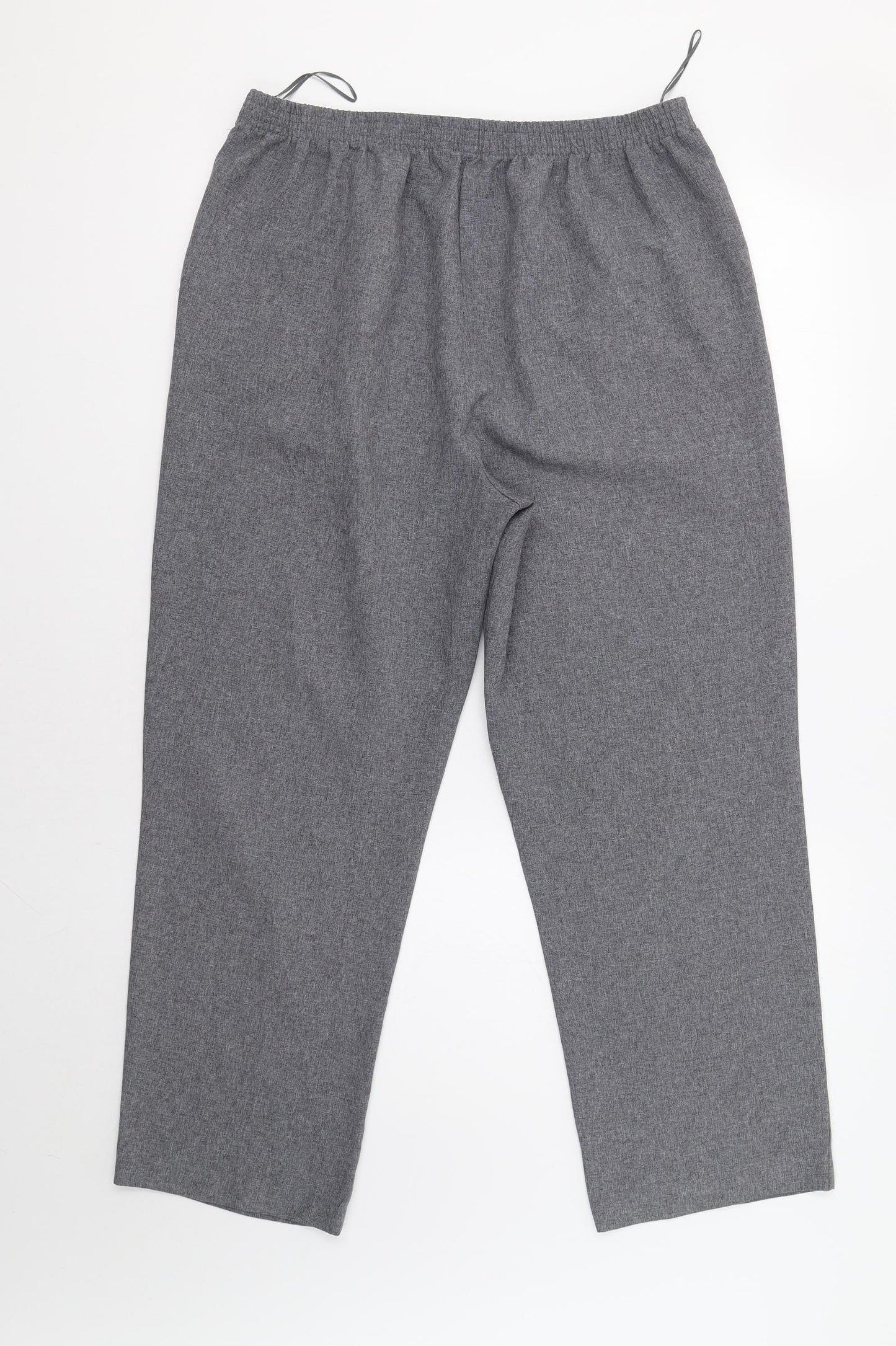 Bonmarche Womens Grey   Trousers  Size 14 L26 in