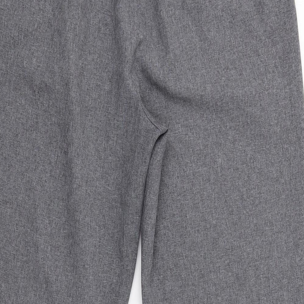 Bonmarche Womens Grey   Trousers  Size 14 L26 in