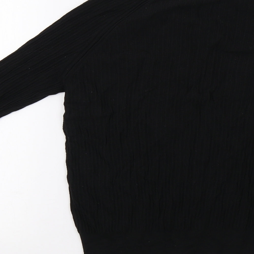 George Womens Black   Basic Polo Size 12