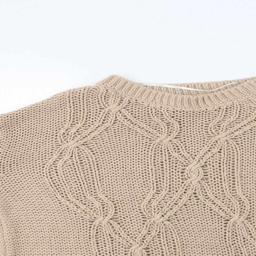 Primark Womens Beige   Pullover Jumper Size XL