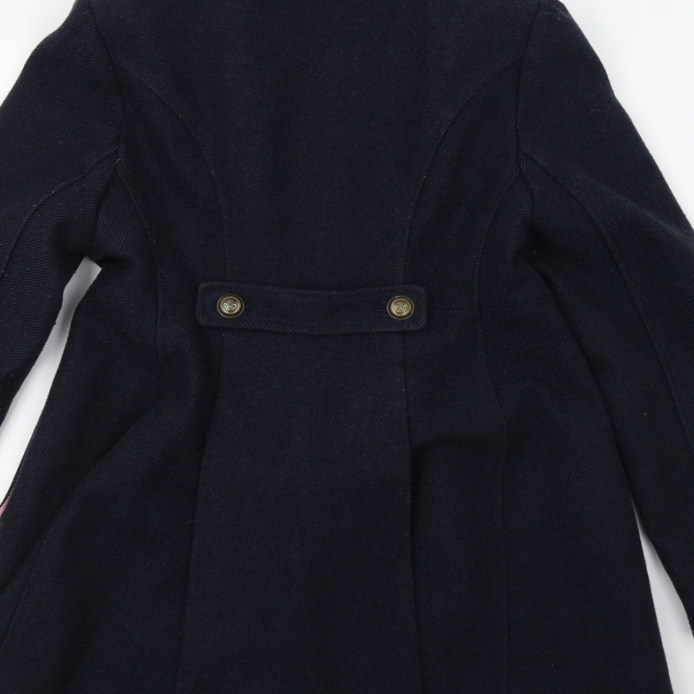 Jack Wills Womens Blue   Pea Coat Coat Size 10