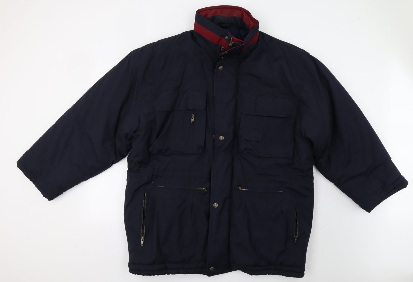 Mountain Man Mens Blue   Puffer Jacket Jacket Size XL